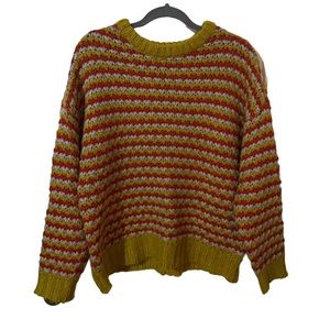 Romeo & Juliet oversized striped sweater, size medium